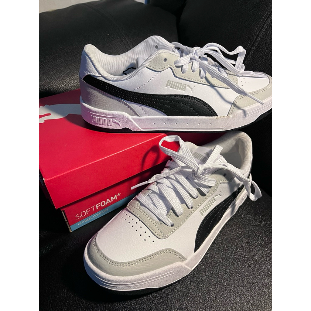 sepatu puma caracal blackwhite