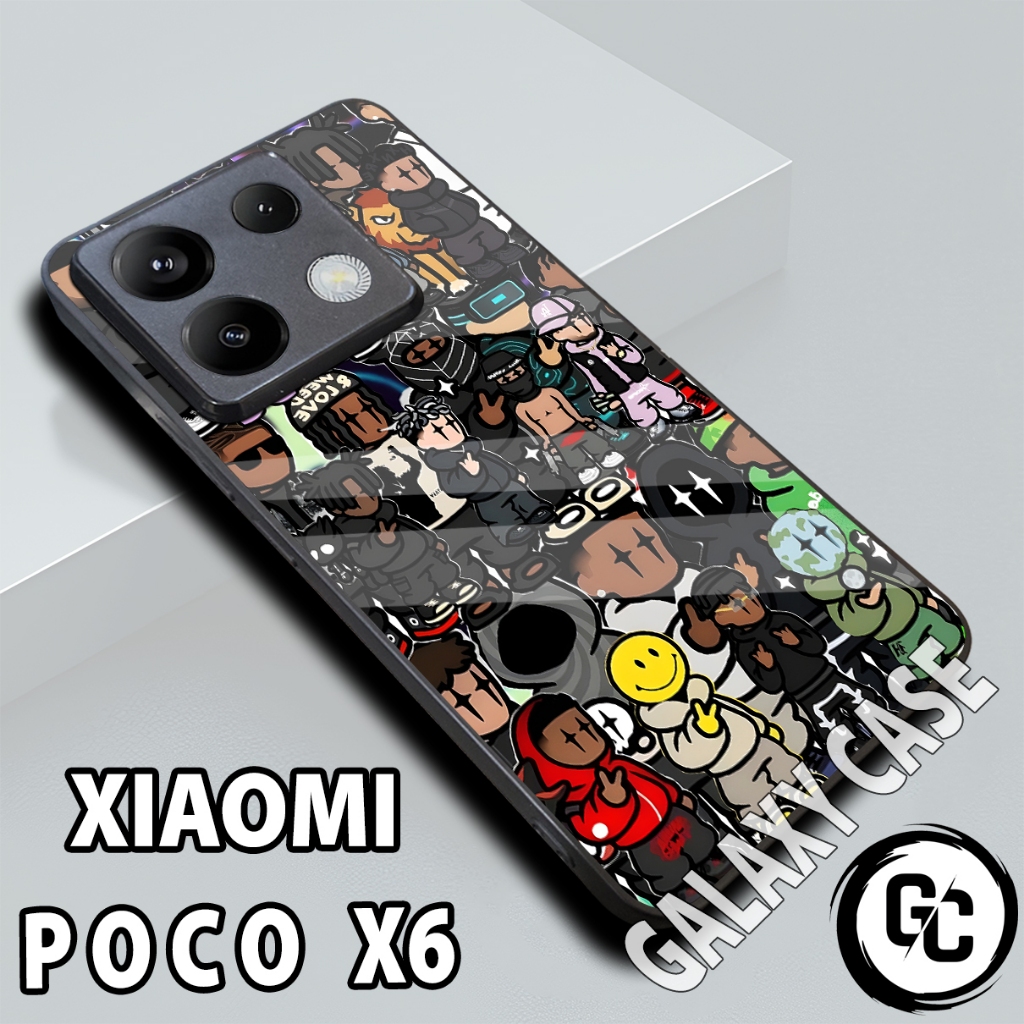 Softcase glossy XIAOMI POCO X6/case POCO X6 Cowok/case POCO X6 glitter/casing POCO X6