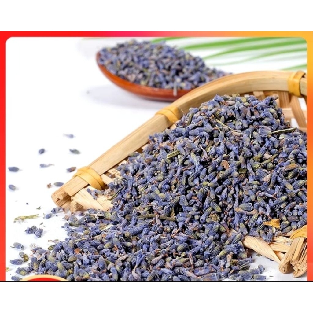 

Dried Lavender Tea Loose Leaf / Teh Bunga Lavender Kering Premium Organik 10 gr