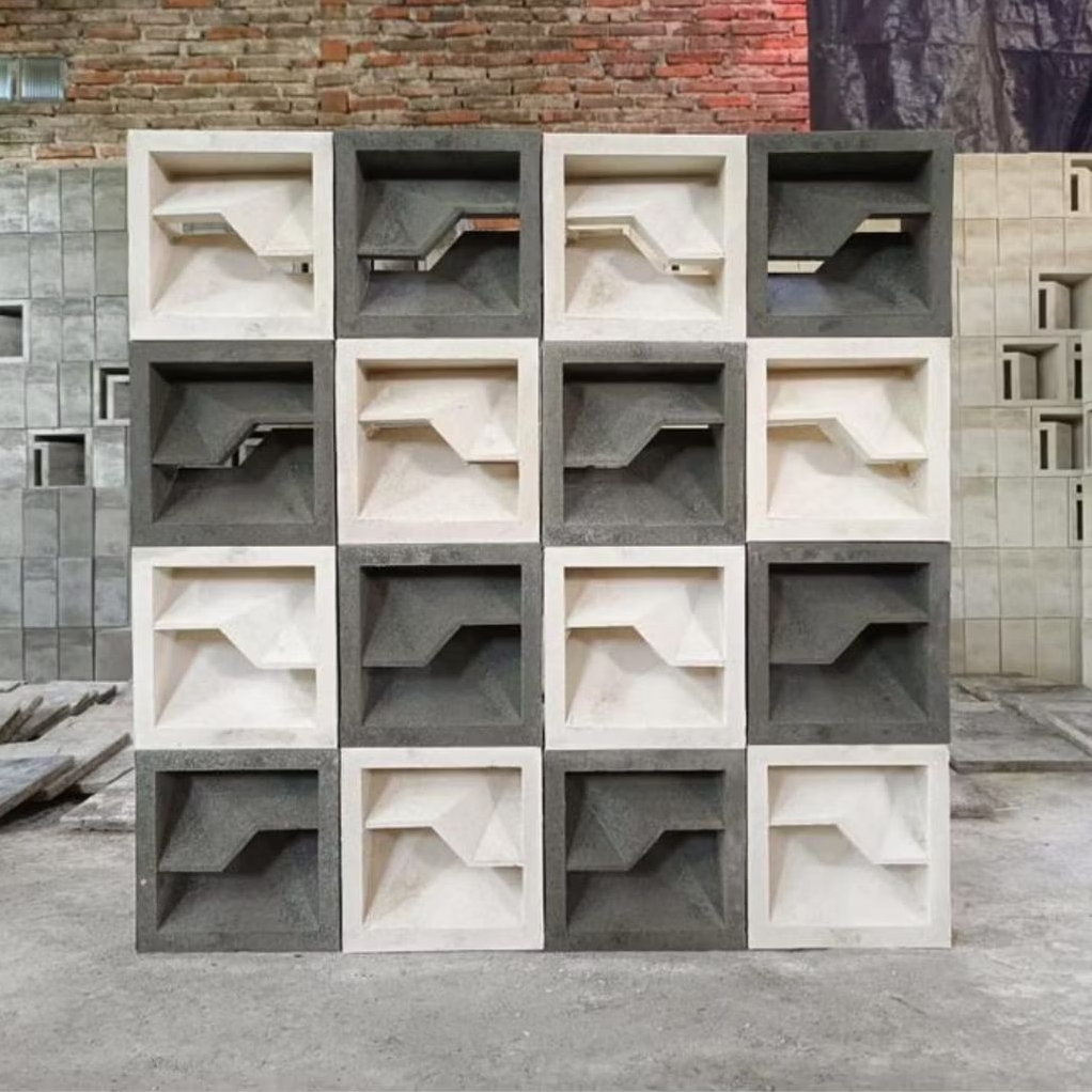 ROSTER MINIMALIS petir (20x20)roster beton minimalis, loster beton lubang angin, roster ventilasi ud