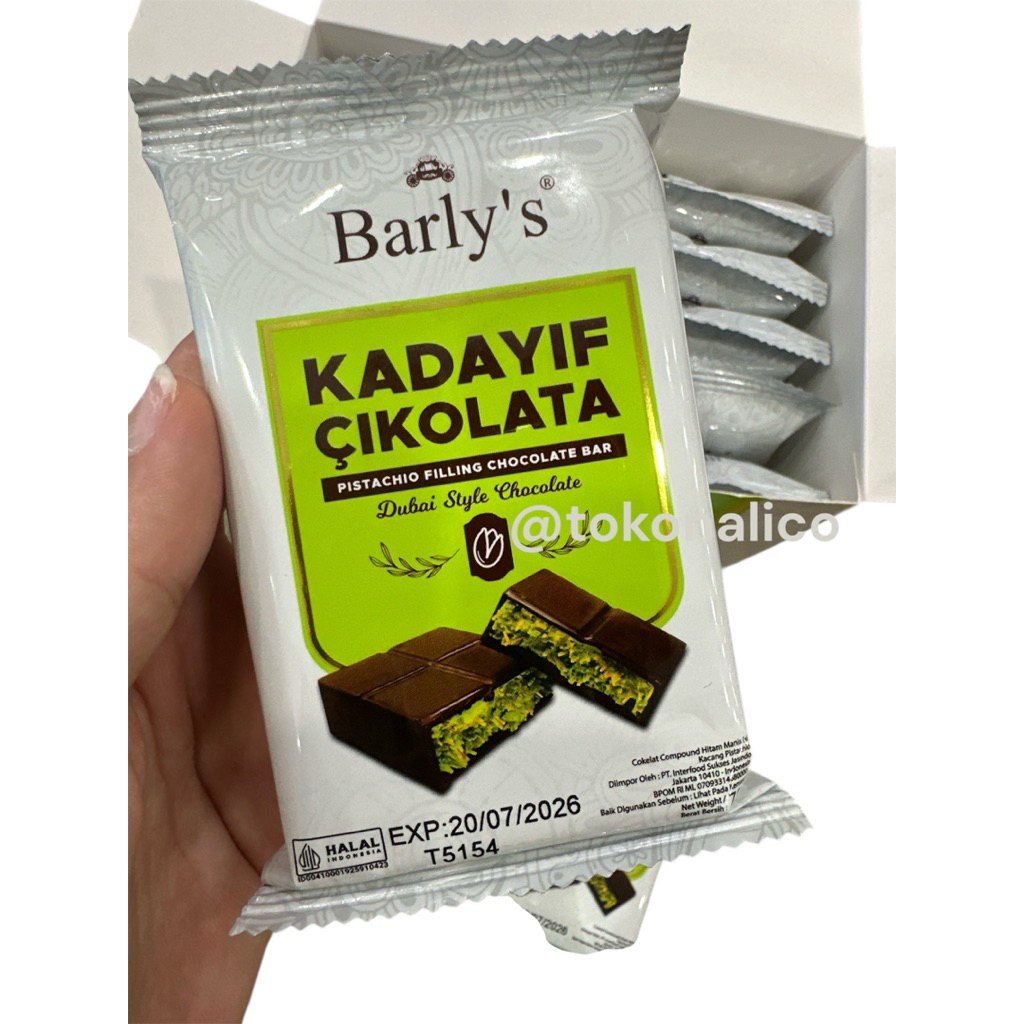 

BARLY’S KADAYIP CHOCOLATE 70gr