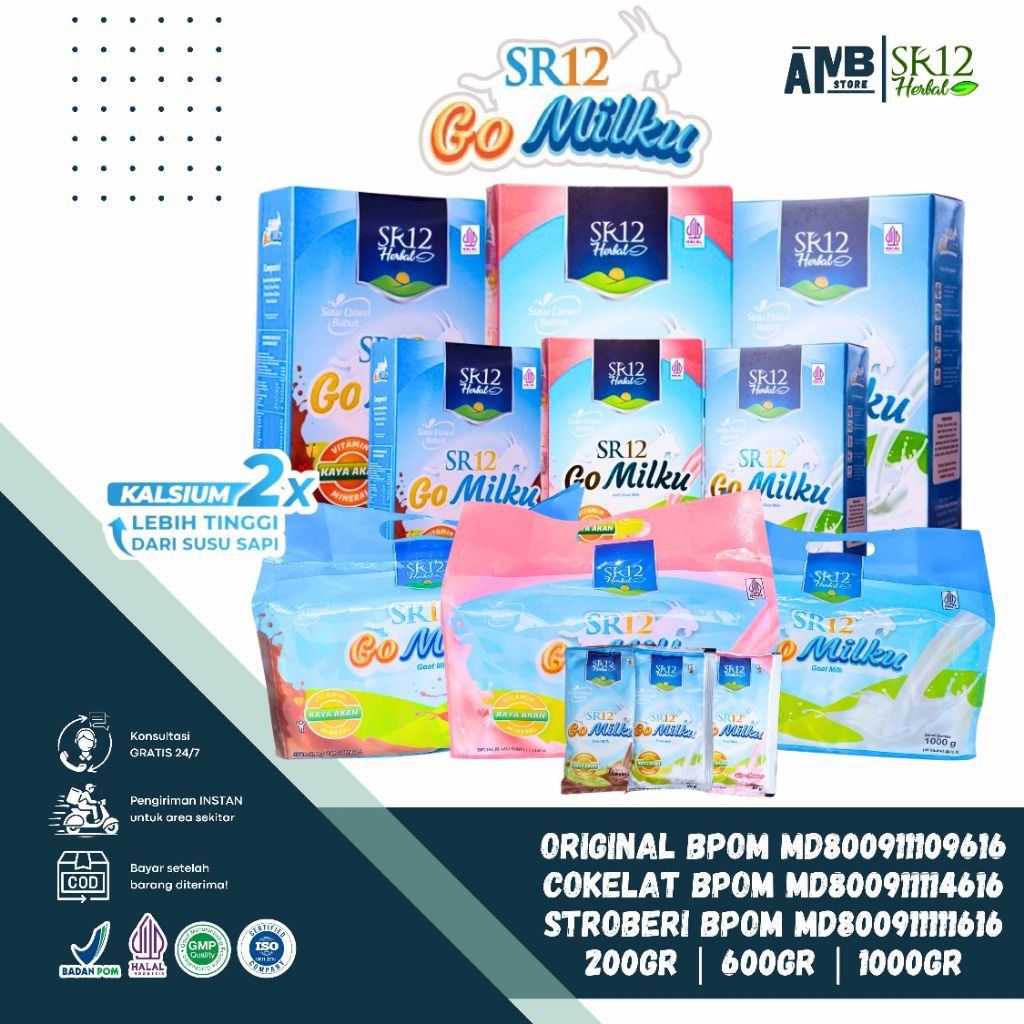 

SR12 GoMilku Susu Kambing