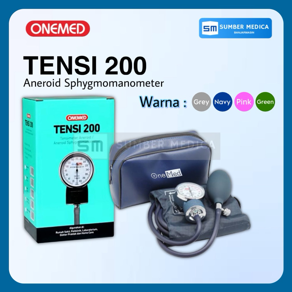 OneMed Tensimeter Manual Analog TENSI 200/Aneroid Sphygmomanometer TENSI 200 OneMed