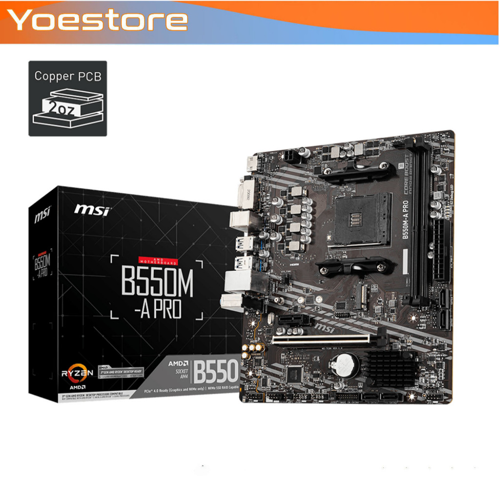 MSI MOTHERBOARD B550M A PRO