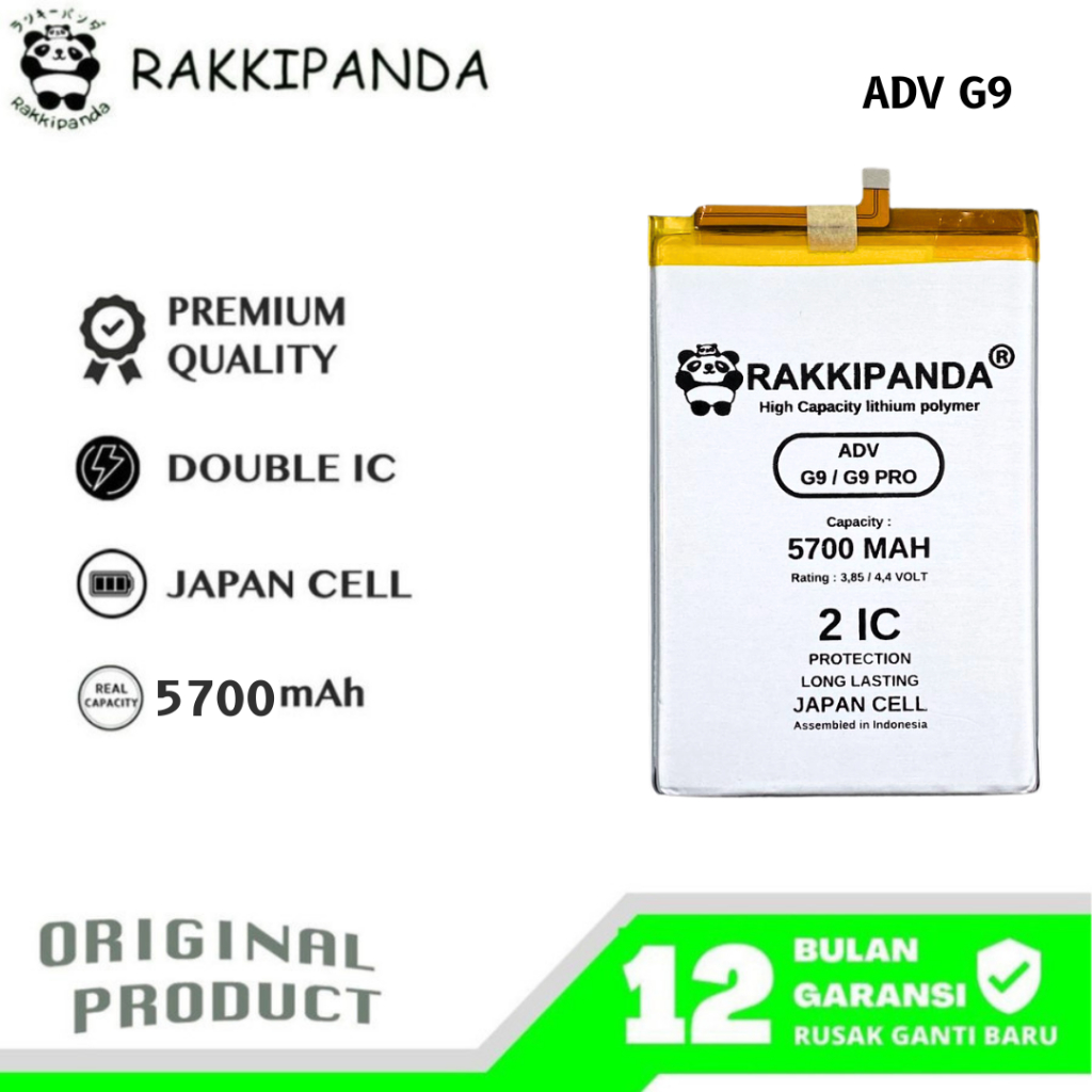 RakkiPanda - Advan G9 / G9 Pro Batre Batrai Baterai