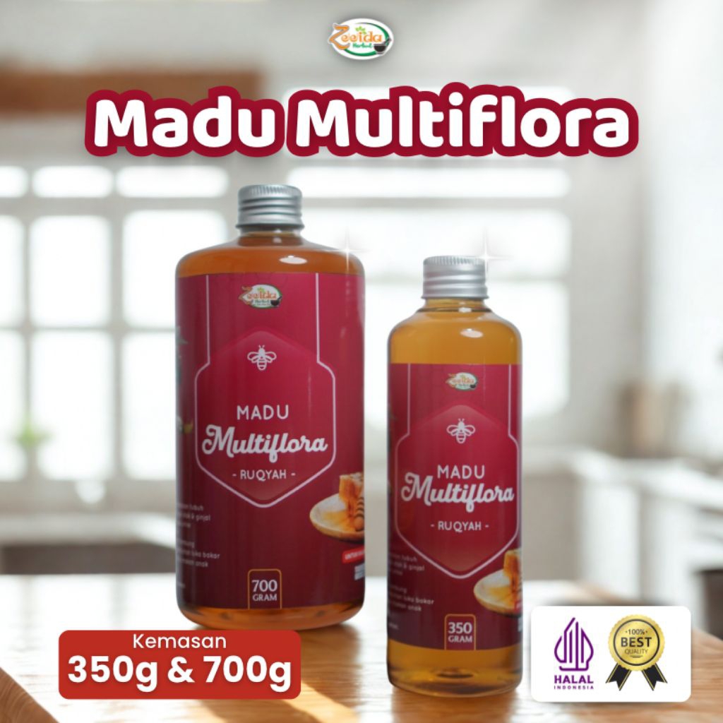 

Madu Multiflora Asli Murni Nektar Multiflora 100% Premium Original