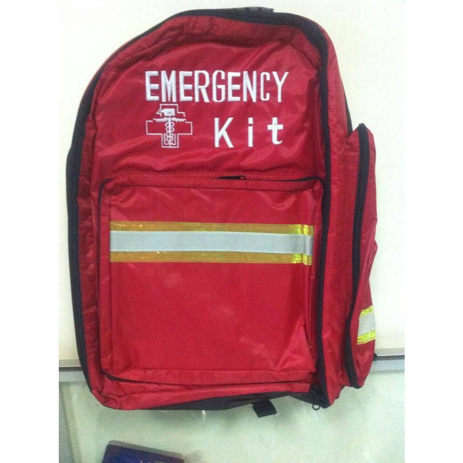 Tas Ransel P3K Merah Emergency Kit + Isi Lengkap First Aids Type C p3k