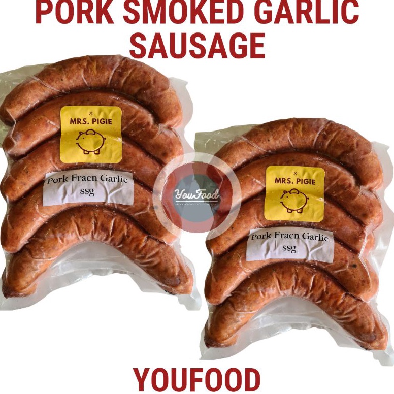 

SuperSale Sosis Babi ed Garlic Pork ed Garlic Sausage 5gr