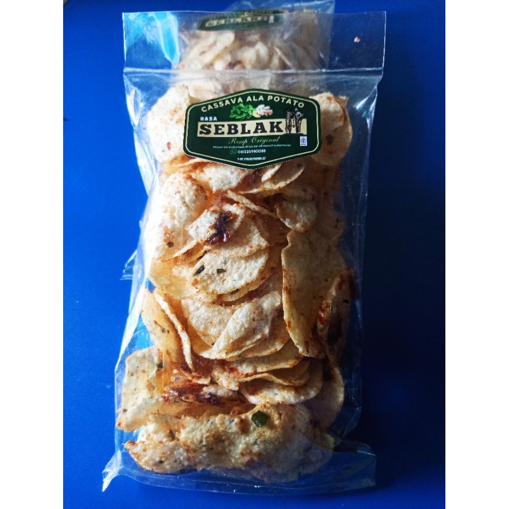 

Keripik Singkong SEBLAK "Cassafa Ala Potato