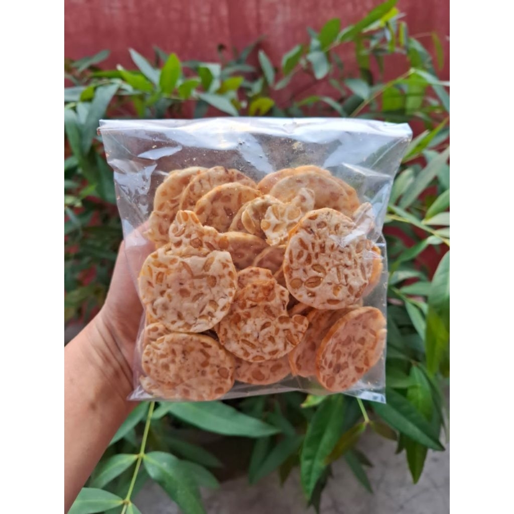 

Keripik tempe gurih asin kriuk 120gr 250gr Ny.Witri