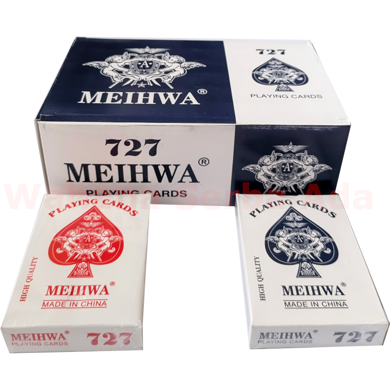 Kartu Remi Import Murah MEIHWA 727 Playing Cards - 1 set