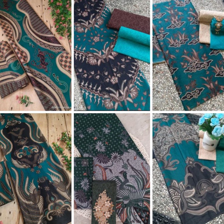 KODE V32N KAIN BATIK KATUN WARNA HIJAU  KAIN BATIK JARIK  KAIN BATIK ROK KEBAYA KAIN BATIK METERAN U