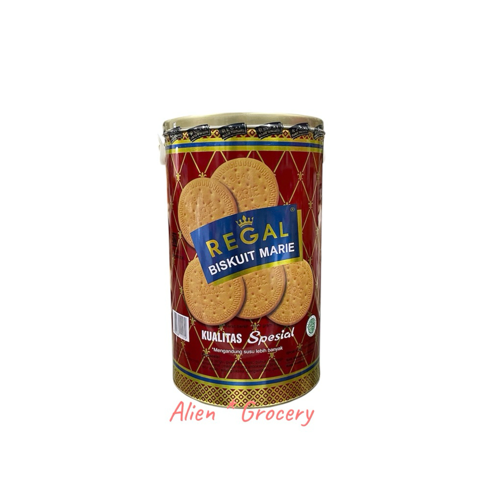 

REGAL MARIE KALENG Biskuit Biscuits Susu Special 1kg