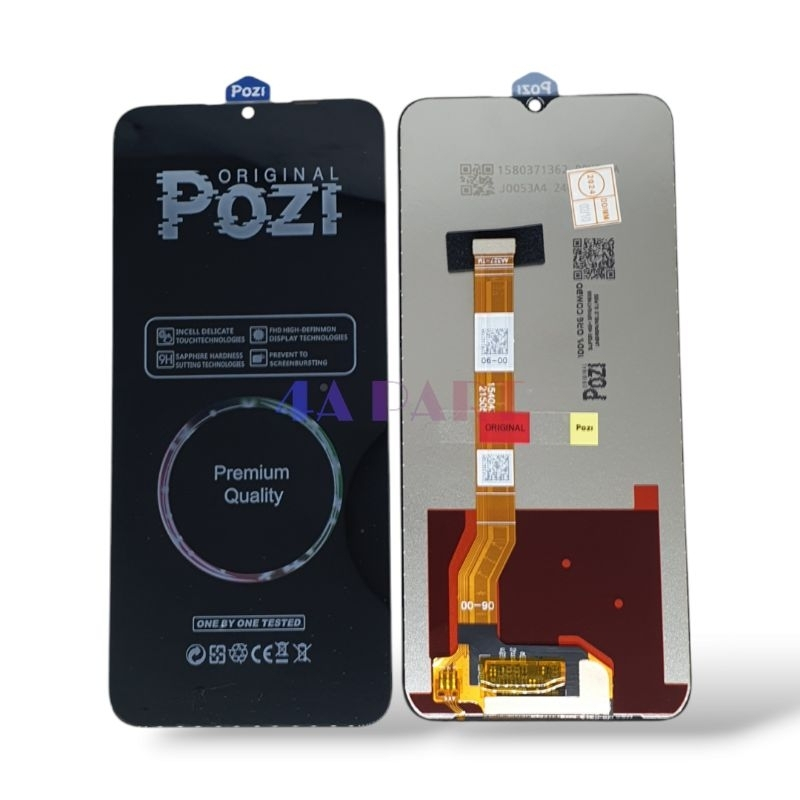 [POZI] LCD POZI LCD +TS OPPO REALME C35/ NARZO 50A PRIME ORG POZI BLACK
