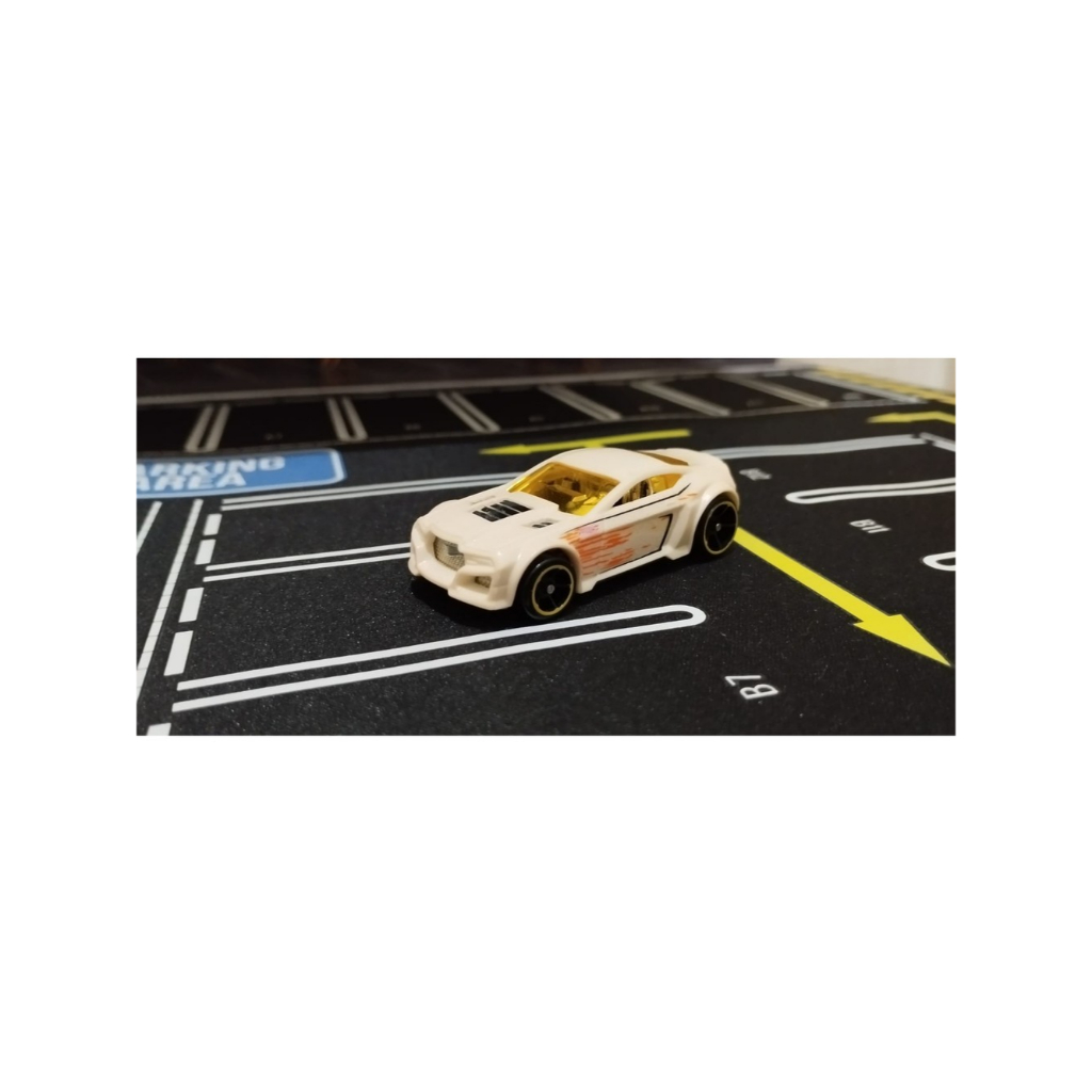 Hot Wheels Torque Twister White Kondisi Loose