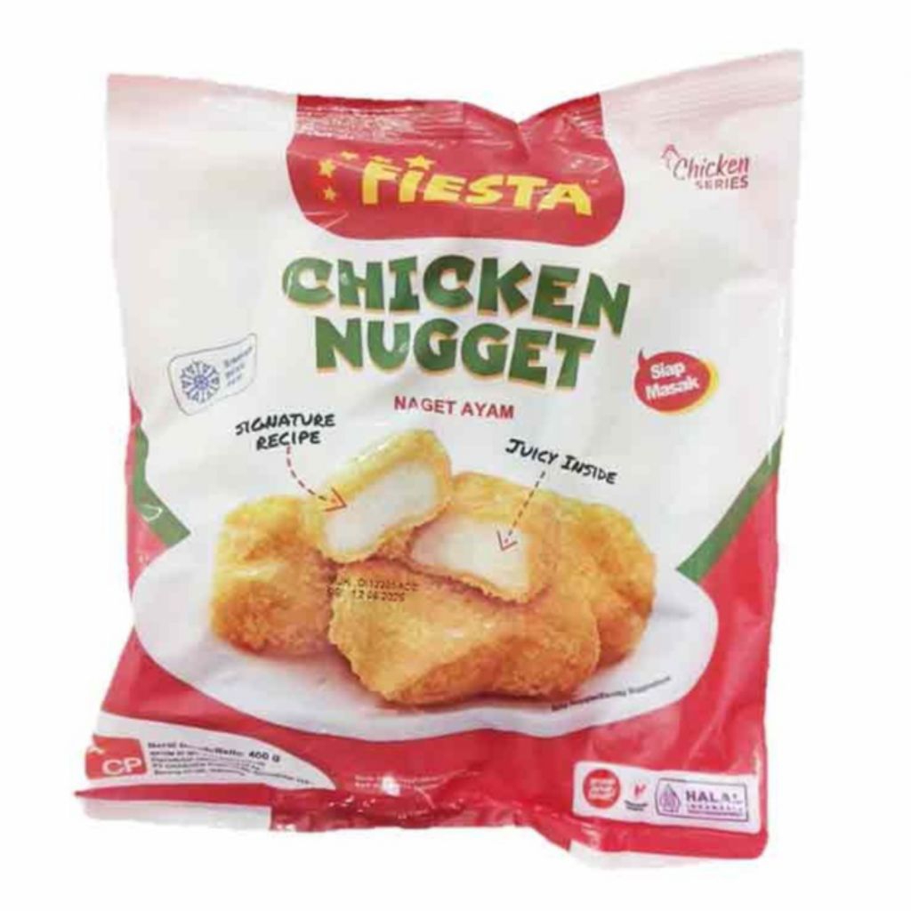 

Fiesta Chicken Nugget 400gr / Naget Ayam / Nuget