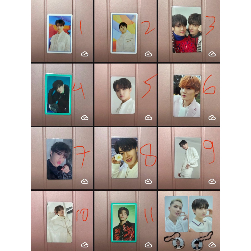 OFFICIAL photocard Treasure album the second step doyoung junghwan asahi junkyu pob applewood wevers