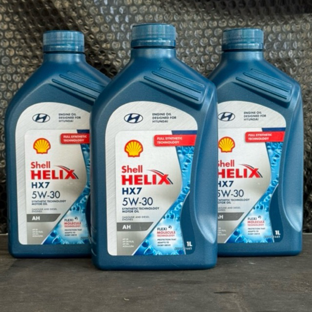 Oli Shell Helix HX7 5W-30 AH Full Synthetic Technology 1 Liter Original