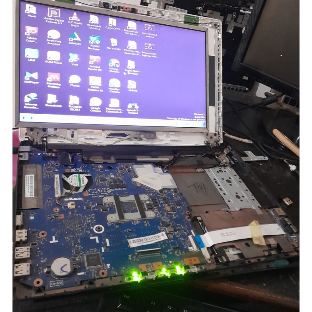 Motherboard Mainboard Mobo Mesin Normal Laptop Asus K45VD A45V A45A K45V K45A