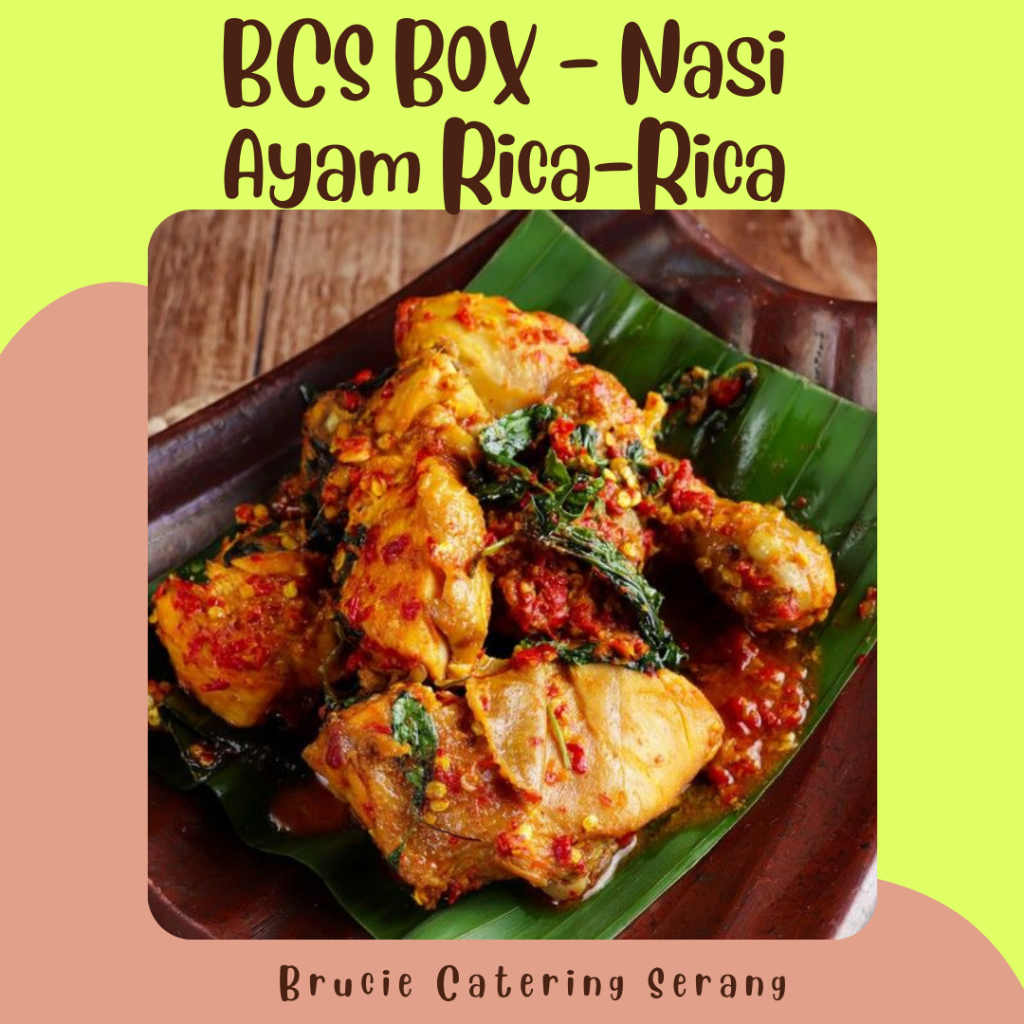 

BCS BOX SERIES - BCS Nasi Box Ayam Rica Kemangi