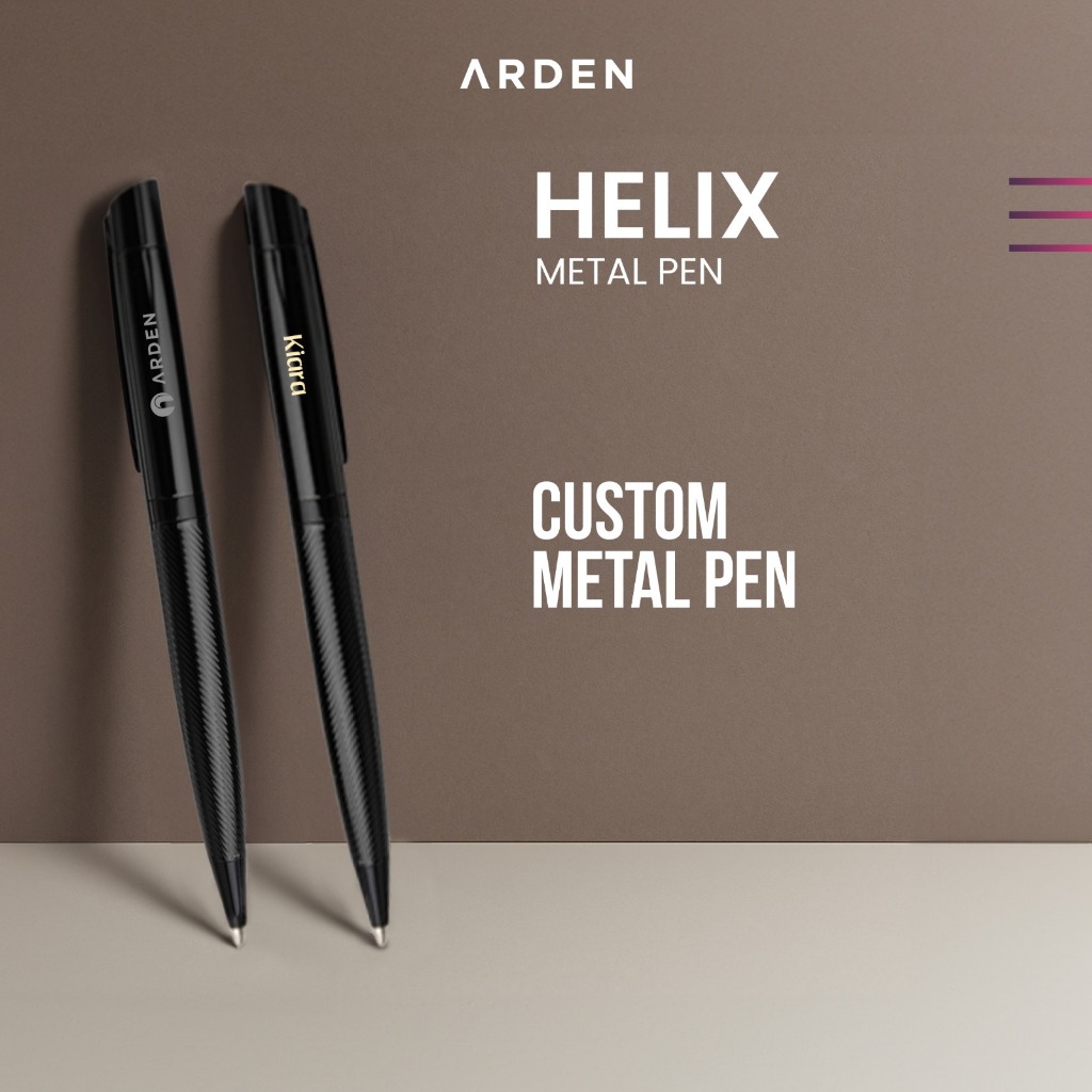 

ARDEN Helix Pen - Signpen Pulpen Tanda Tangan Silver Ballpoint