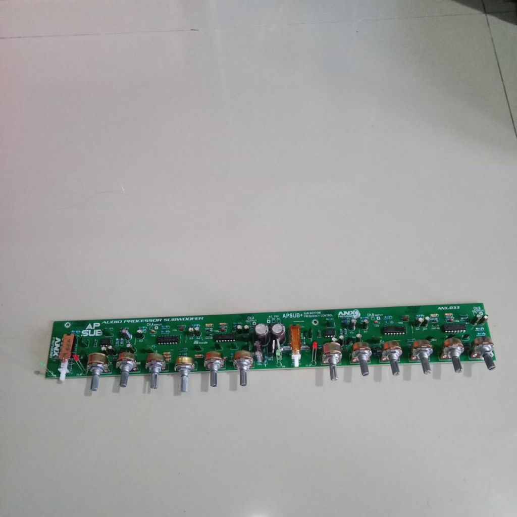 kit audio processor plus subwoofer