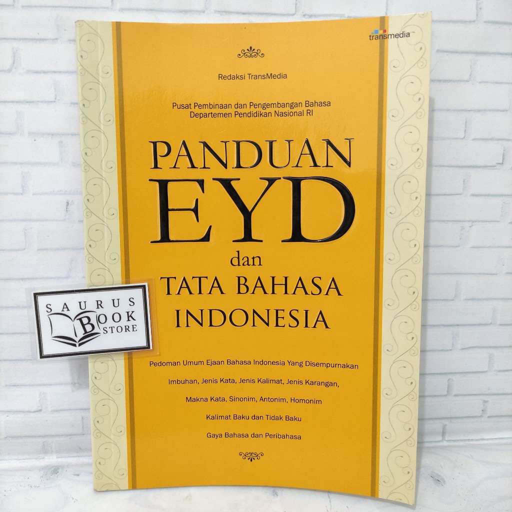 (ORIGINAL) Buku Panduan EYD dan Tata Bahasa Indonesia (Pusat Pembinaan dan Pengembangan Bahasa Depar