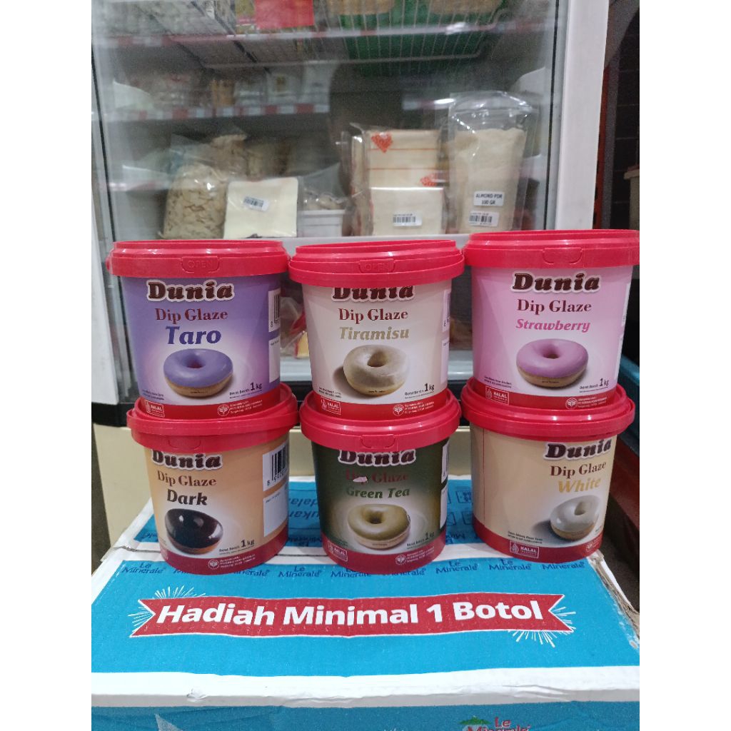 

Dunia Dip Glaze Eco Saus Manis Celupan Donat 1 Kg