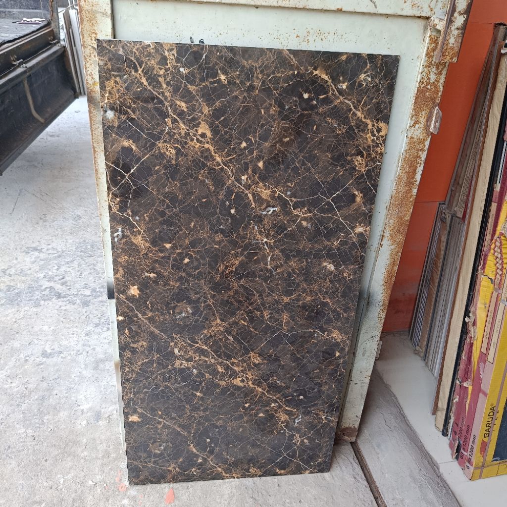 Granit lantai 60x120 damasco brown grace