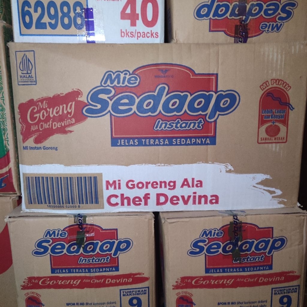 

[LARISDA] MIE SEDAAP EDISI GORENG DAN KUAH PER DUS isi 40pcs