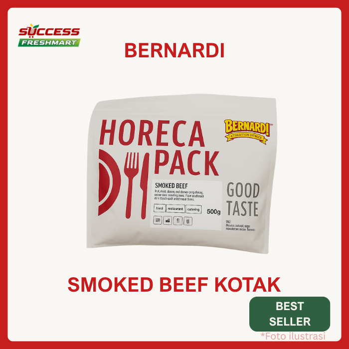 

Bernardi Smoke Beef Kotak 500 Gram