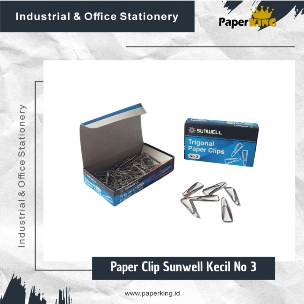 

Paper Clip Sunwell Kecil No 3