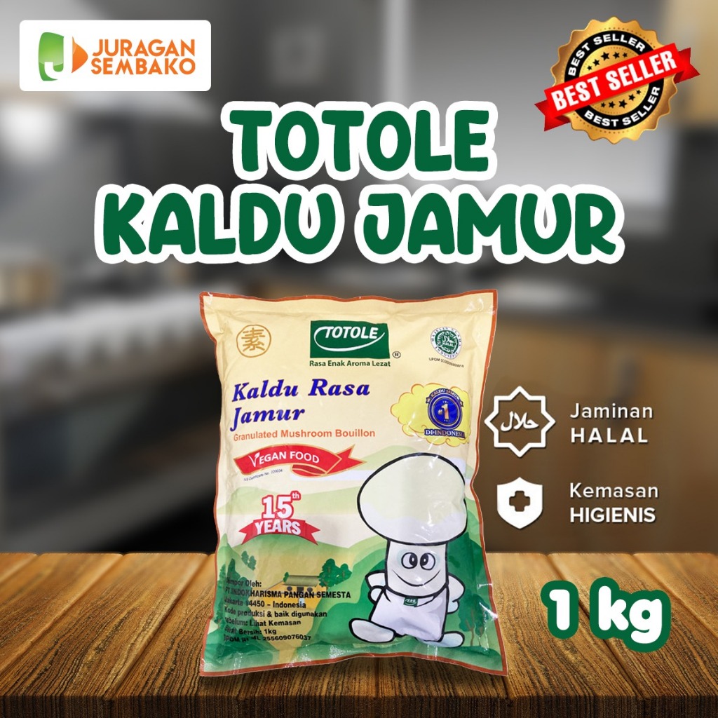 

Totole Kaldu Jamur 1kg (1pcs) exp chat admin