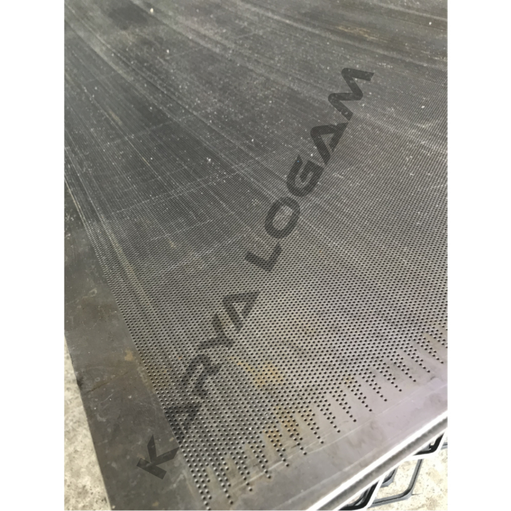 Plat Lubang Besi 0.8 mm x 1 M x 2 M lubang 0.8 mm Perforated Sheet