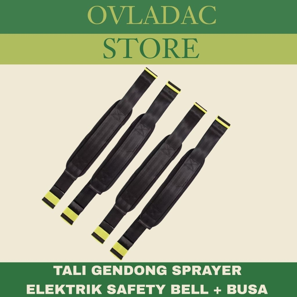 TALI GENDONG SPRAYER ELEKTRIK SAFETY BELL + BUSA | TALI GENDONG TANK SEMPROT MANUAL 16 LITER