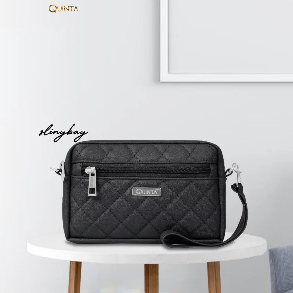 Quinta Tas Selempang Talitha Mini Sling Bag Wanita Muat Hp Hand Bag Lucu Elegan Mewah Berkualitas
