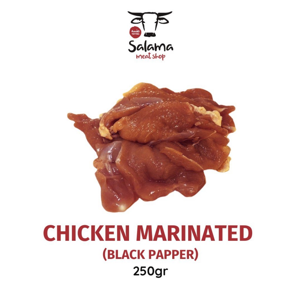

Chicken Marinated Blackpepper (250gr)