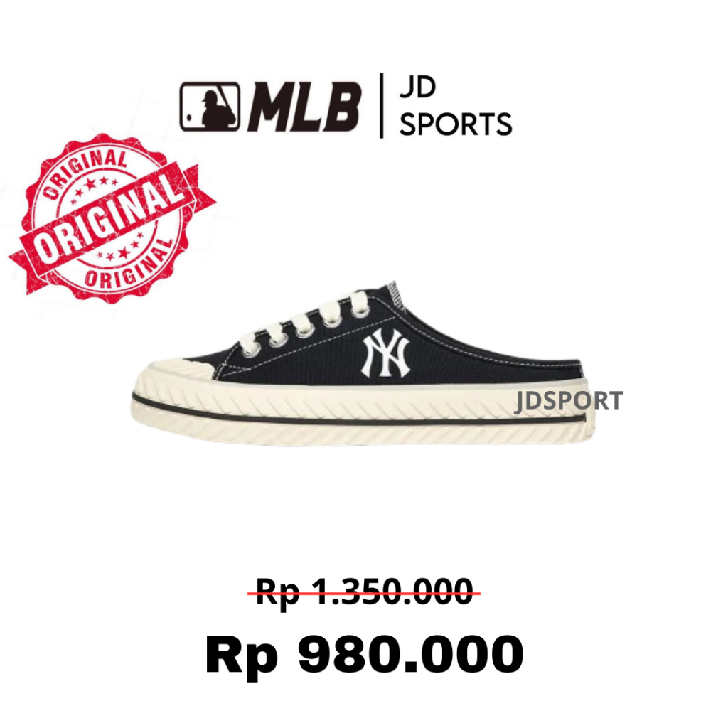 MLB NY Yankees Playball Mule Monogram Black Original