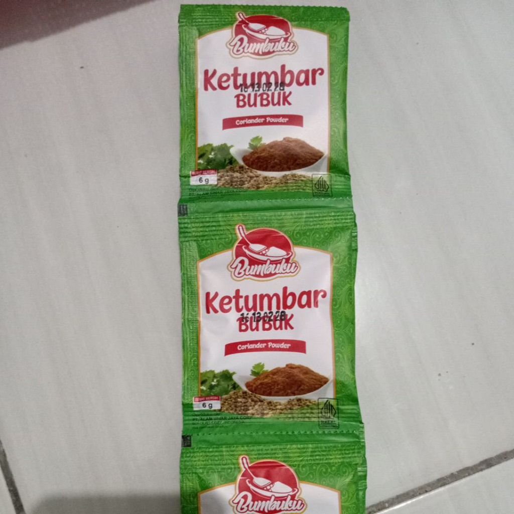 

BUMBUKU KETUMBAR BUBUK RENCENG 12'S