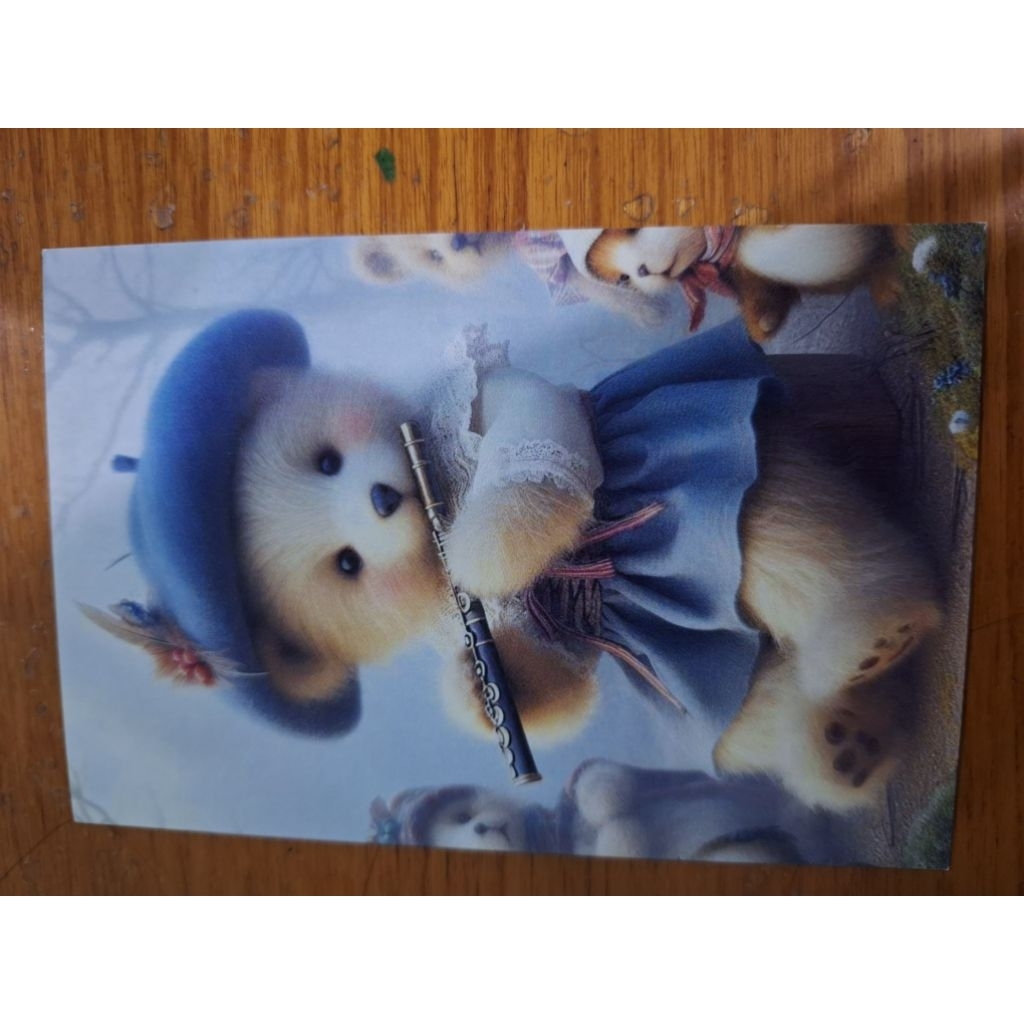 

kartu pos beruang/Bear postcard