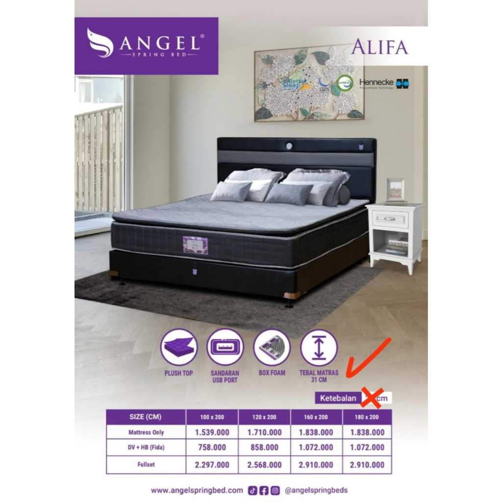 Spring Bed Angel Alifa