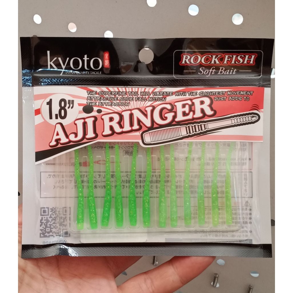 Umpan Soft Lure Kyoto Aji Ringer 1,8 - Soft Lure Rockfish soft Bait