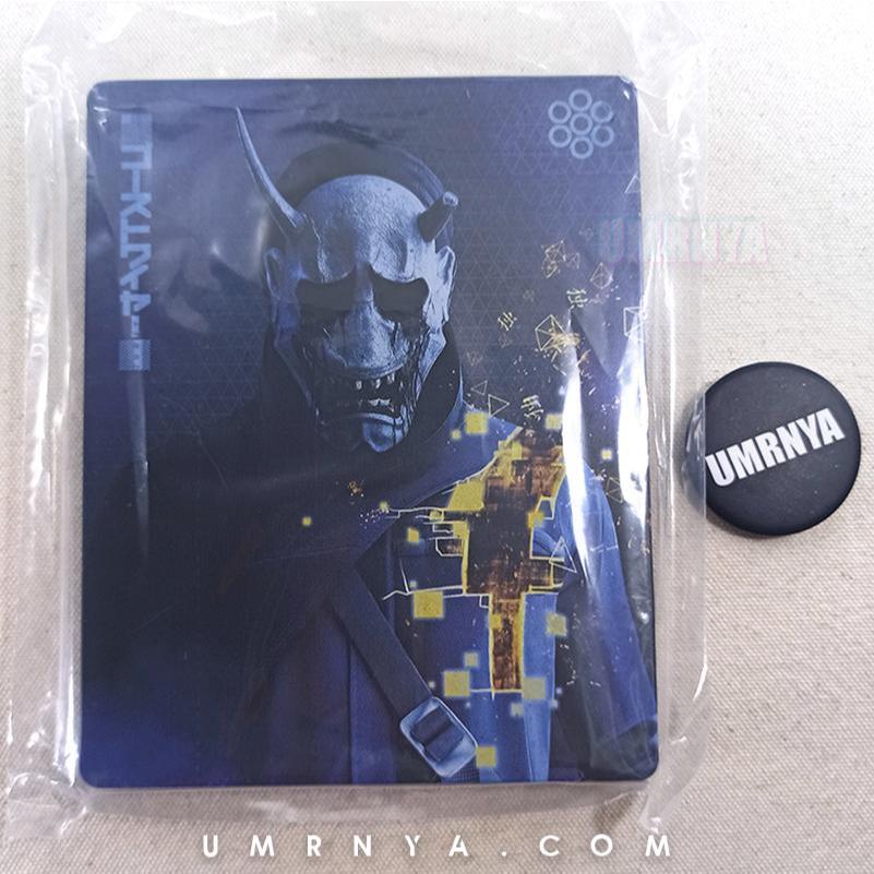 Steel Case Ghostwire STEELCASE SteelBook STEEL CASE Book Ghost wire BD CD Ps4 ps5