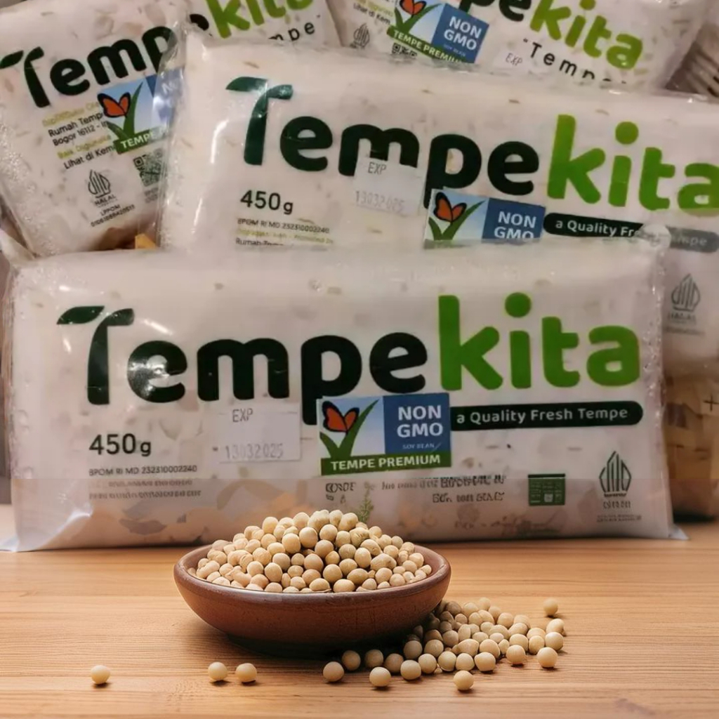 

TEMPE KITA 450g | Tempe Premium NON GMO