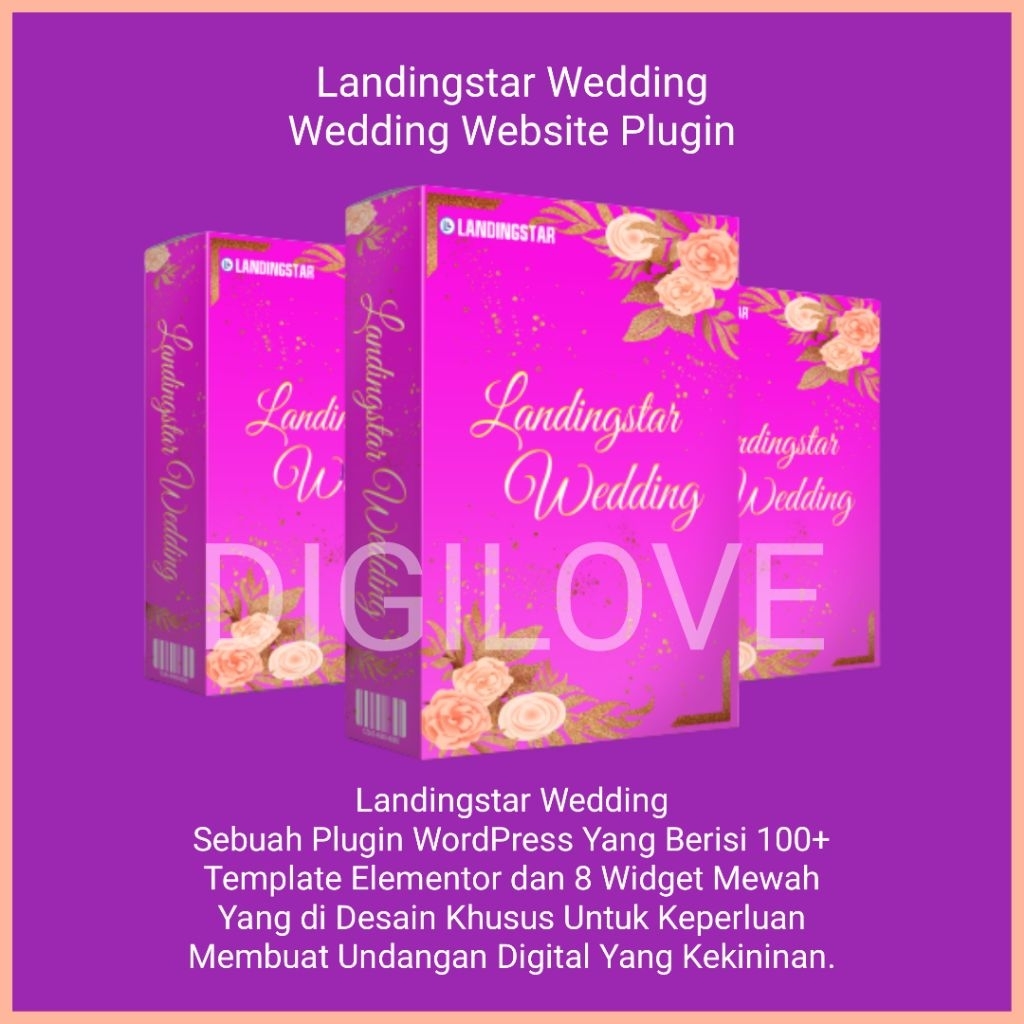 Landingstar Wedding - WordPress Wedding Website Plugin