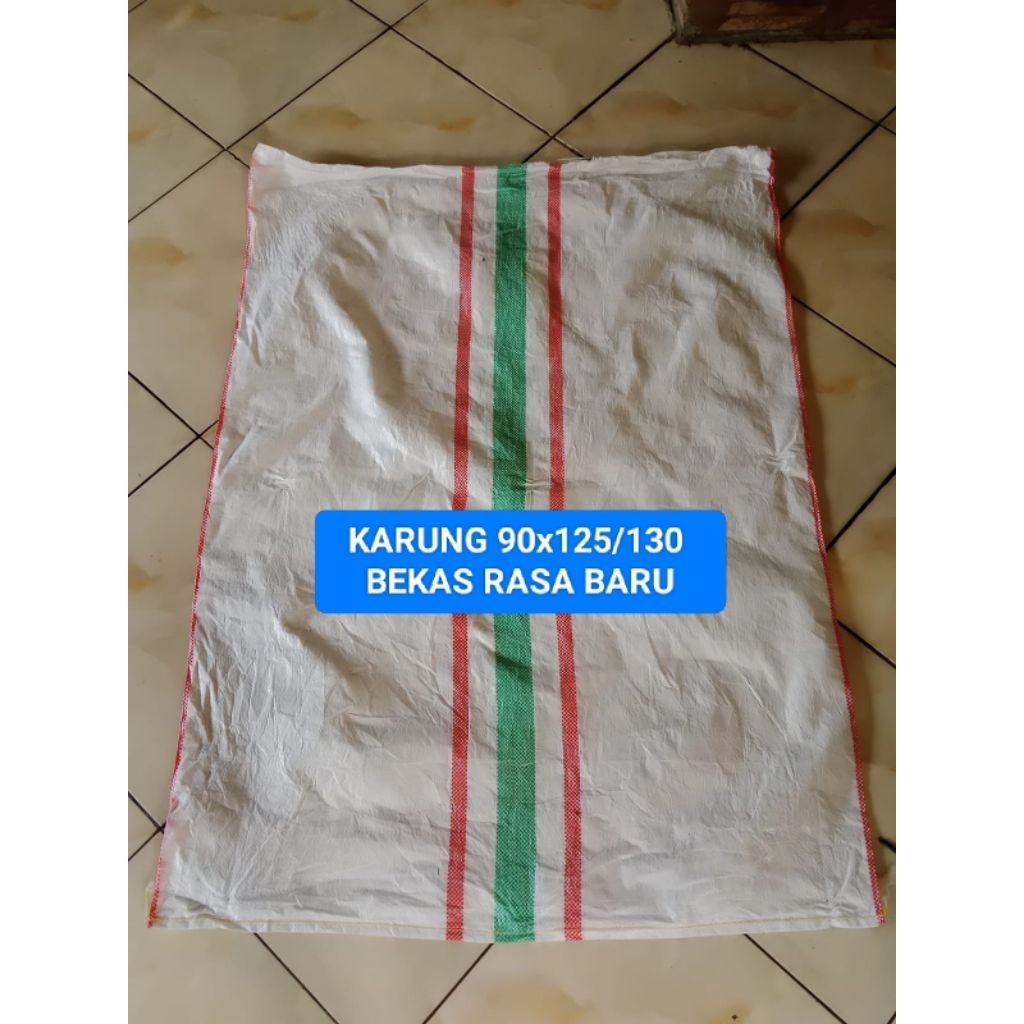 karung 90x125/130 bekas
