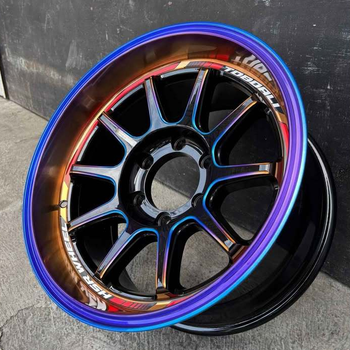 Jual Velg Samlong Mobil Pajero, Fortuner, Ring 18 Velg Raing Hsr Wheel Toboali