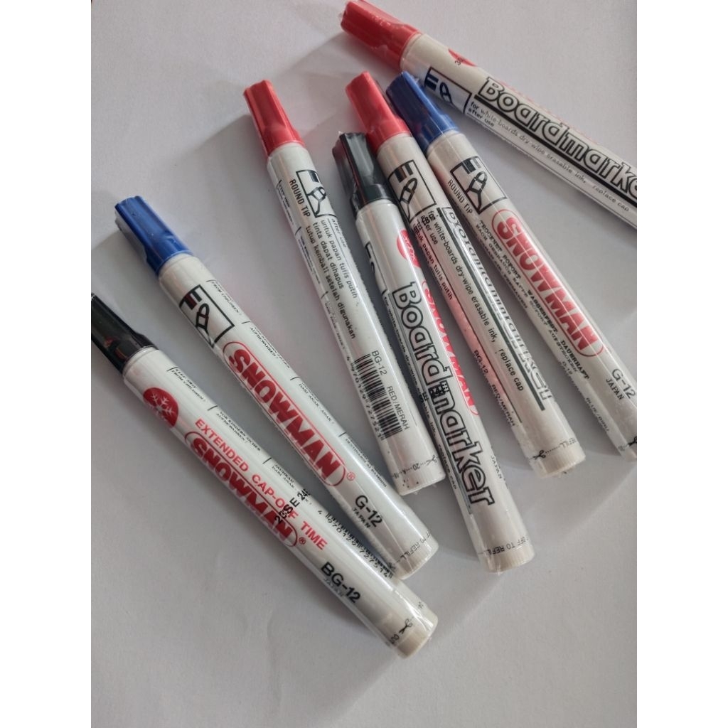 

Spidol Snowman Boardmarker (isi 12)