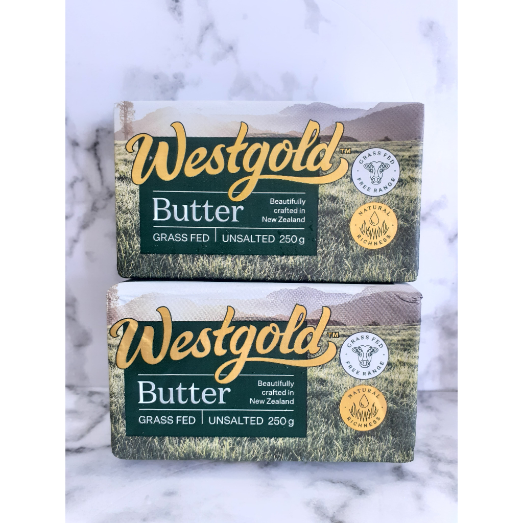 

WESTGOLD Unsalted Butter New Zealand 250 Gram Khusus Instant Only