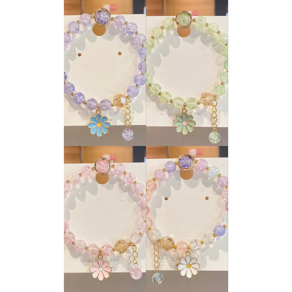 Gelang kristal cantik | gelang kristal perempuan| gelang kristal viral